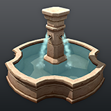 Icon of the asset:Hand-Painted Fountain