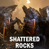 Icon of the asset:Shattered rocks