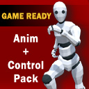 Icon of the asset:Movement Anim Pack + 3rd Person Controller