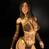 Icon of the asset:3D Character Amazonian warrior girl