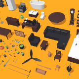 Icon of the asset:House Props - Low Poly