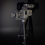 Icon of the asset:TV Camera With Tripod