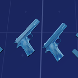 Icon of the asset:Virtual Reality XR AKIMBO Pistols Survival Game - for Oculus Quest/Rift Template