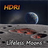 Icon of the asset:60 HDRI Lifeless Moons Skyboxes