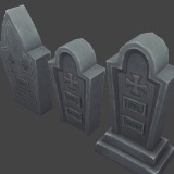 Icon of the asset:Handpainted Gravestones