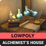 Icon of the asset:Lowpoly Alchemist's House