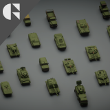 Icon of the asset:Low Poly Soviet Military Vehicle Bundle