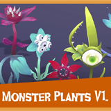 Icon of the asset:Monster Plants V1