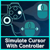 Icon of the asset:Mouse Simulation With Controller