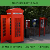 Icon of the asset:Telephone Booths Pack