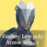 Icon of the asset:Fantasy Low poly Armor Sets for RPG - 1