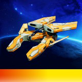 Icon of the asset:Sci-Fi Modular Spaceship Meteor Mantis