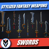 Icon of the asset:Stylized Fantasy Weapons - Swords