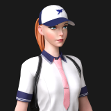 Icon of the asset:Student Girl - Modular Charaсter
