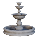 Icon of the asset:Water Fountain Round Four-Tier PBR