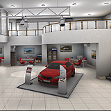 Icon of the asset:Realistic Car Garage/Showroom