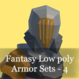 Icon of the asset:Fantasy Low poly Armor Sets for RPG - 4