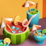 Icon of the asset:Stylized beach pack