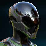 Icon of the asset:Sci-Fi Trooper Girl v2