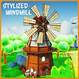 Icon of the asset:Stylized Windmill Meshes 01