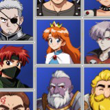 Icon of the asset:Retro Anime Fantasy Portrait MEGAPACK: 64 Character Portraits