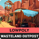 Icon of the asset:Lowpoly Wasteland Outpost