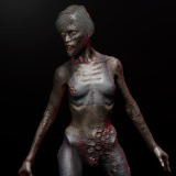 Icon of the asset:3D Character Zombie Female