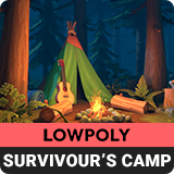 Icon of the asset:Lowpoly Survivour's Camp