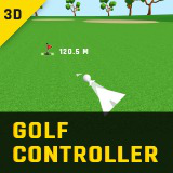 Icon of the asset:Golf ball controller 3d