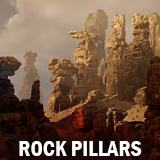 Icon of the asset:Rock pillars