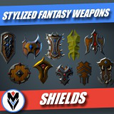 Icon of the asset:Stylized Fantasy Weapons - Shields