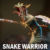 Icon of the asset:Snake warrior I