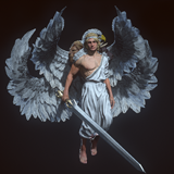Icon of the asset:Cherubim Angel Tetramorph