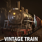 Icon of the asset:Vintage train 1