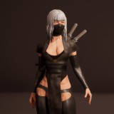 Icon of the asset:Shinobi ninja girl assassin