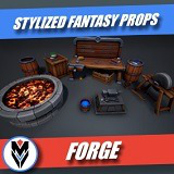 Icon of the asset:Stylized Fantasy Props - Forge