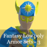 Icon of the asset:Fantasy Low poly Armor Sets for RPG - 3