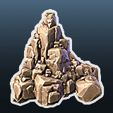 Icon of the asset:Stylized Rocks