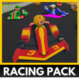 Icon of the asset:Kart Racing - Low Poly Asset Pack by Ake